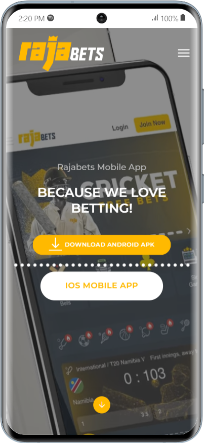 Rajabets Android app