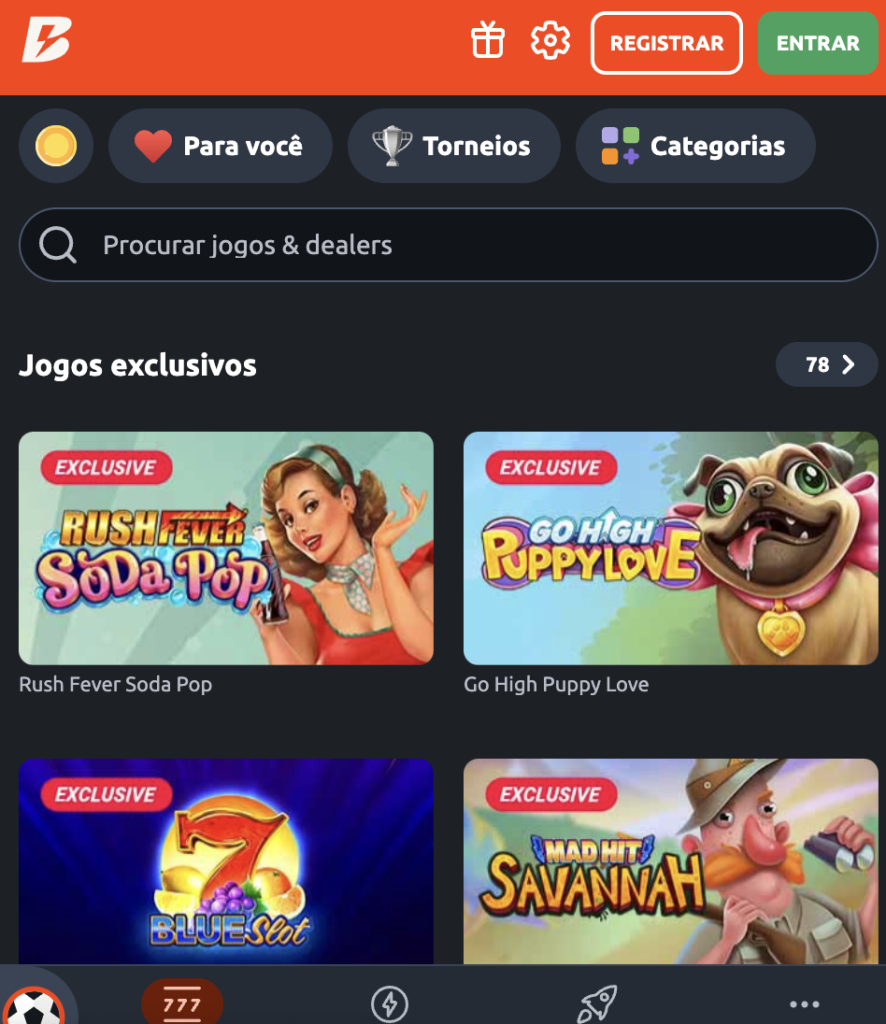 Melhor cassino online Betano