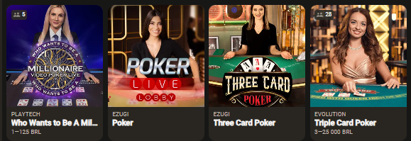 Melhores jogos de cassino poquer