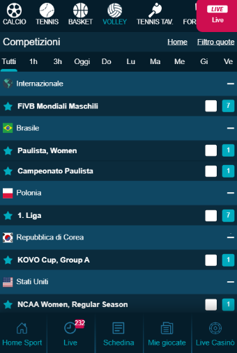 StarCasinò scommesse