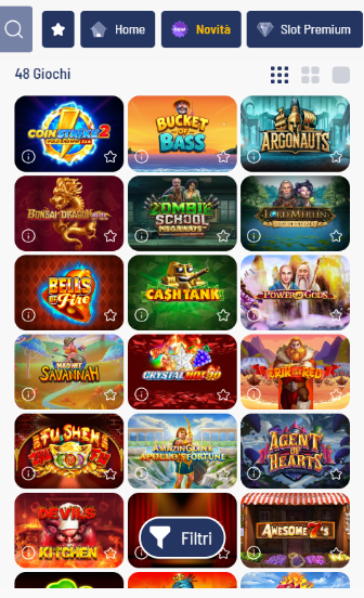 Eurobet slots games