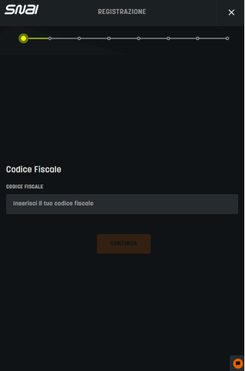 Come usare il promo code SNAI e creare un account