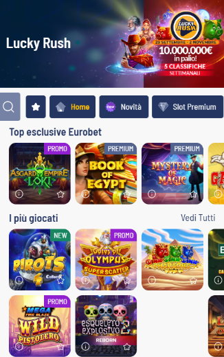 Registrazione a Eurobet