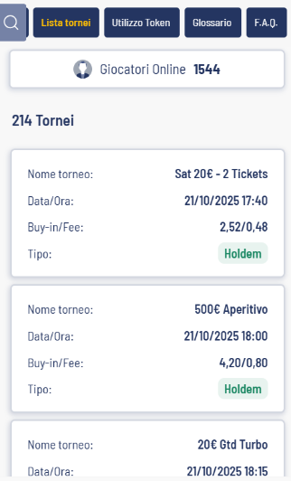 App Eurobet: interfaccia e funzionalità disponibili