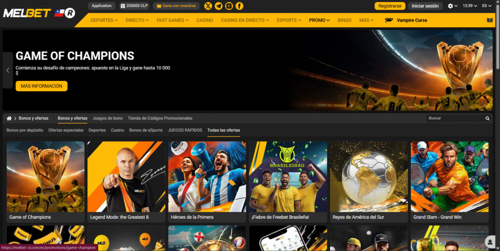 Promociones Regulares de MelBet