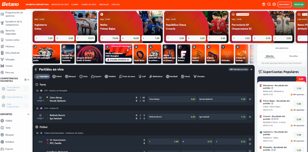 Bono de bienvenida Betano