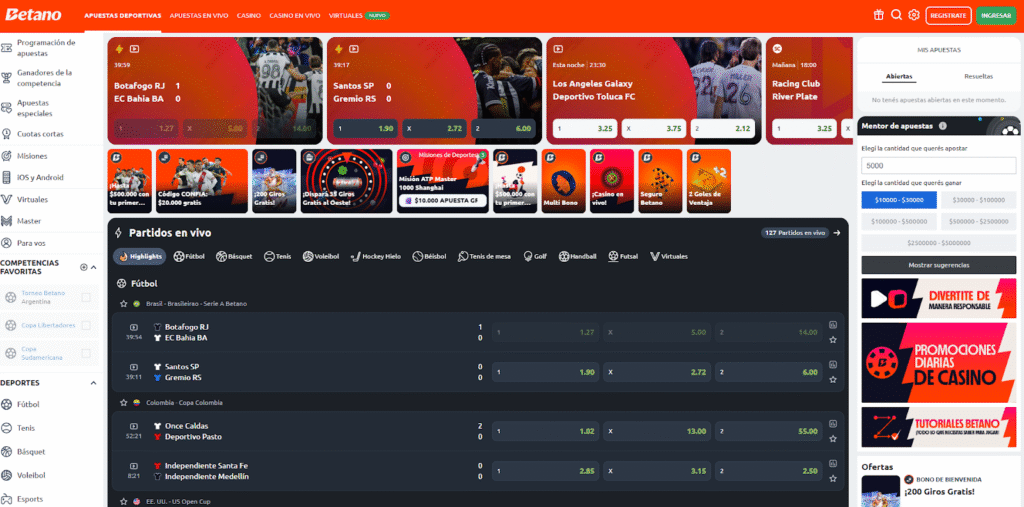 Betano apuestas deportivas