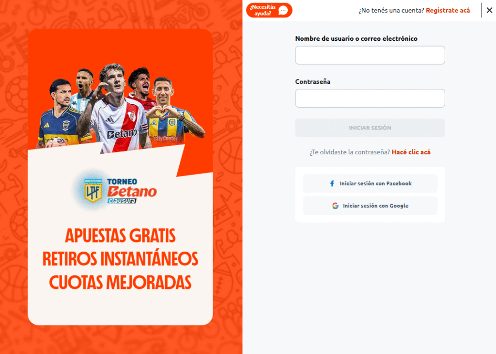 Betano registro
apuestas gratis