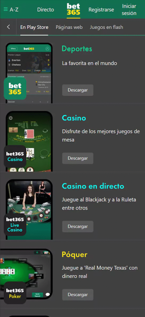 ¿Cómo utilizar la bet365 app?