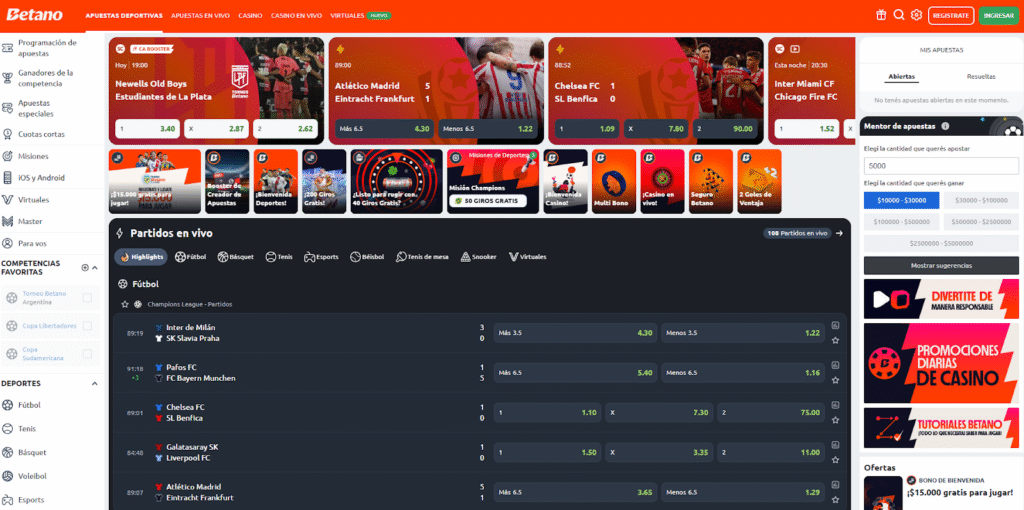 5 razones para confiar y apostar en Betano