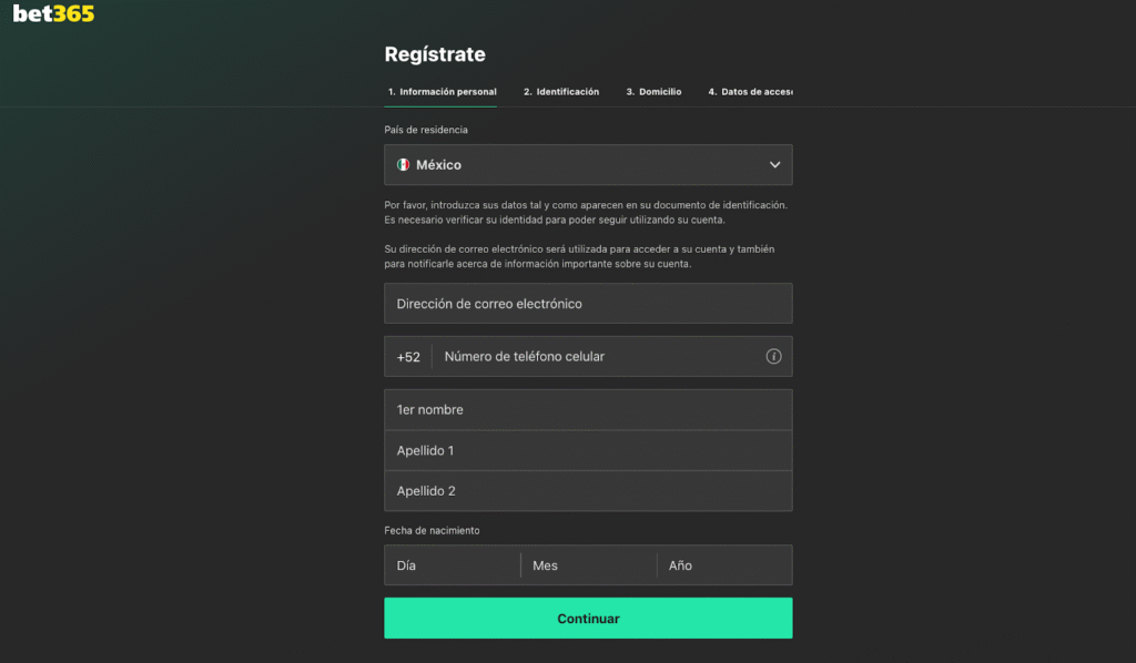 Cómo funciona el código de bono bet365