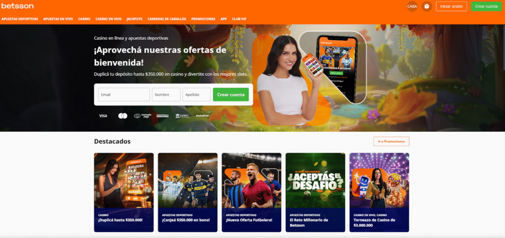 Código promocional Betsson