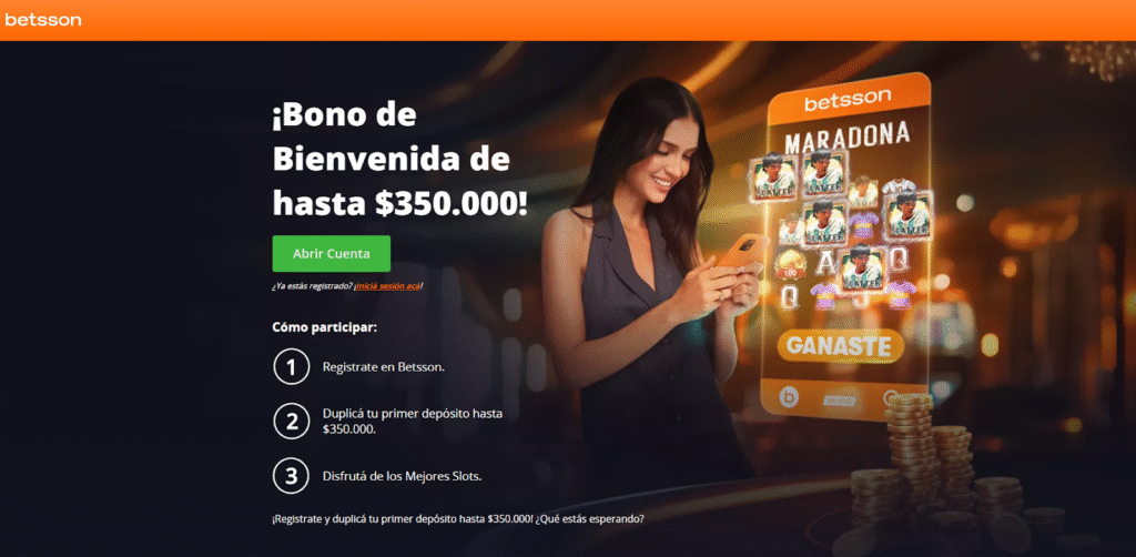 Ventajas del código promocional Betsson