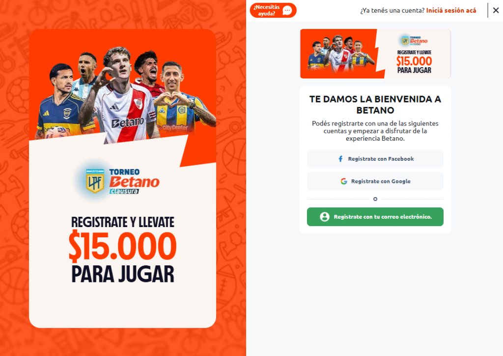 ¿Cómo activar el código Betano?: paso a paso