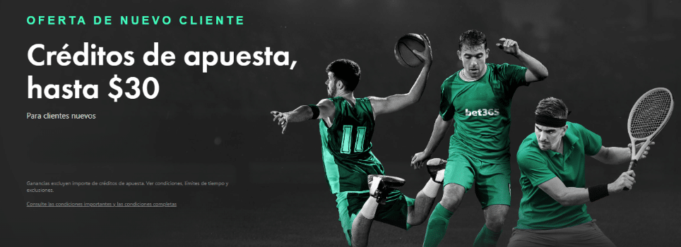 bet365 créditos de apuesta hasta $30
