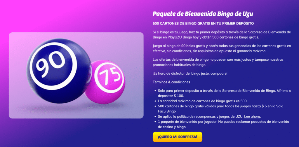 Explora otras promociones PlayUZU en América Latina