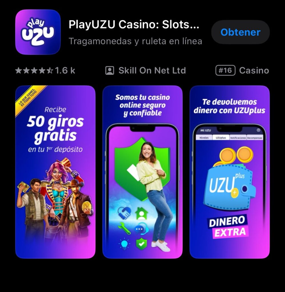 PlayUZU App: un súper buen casino al alcance de tu mano