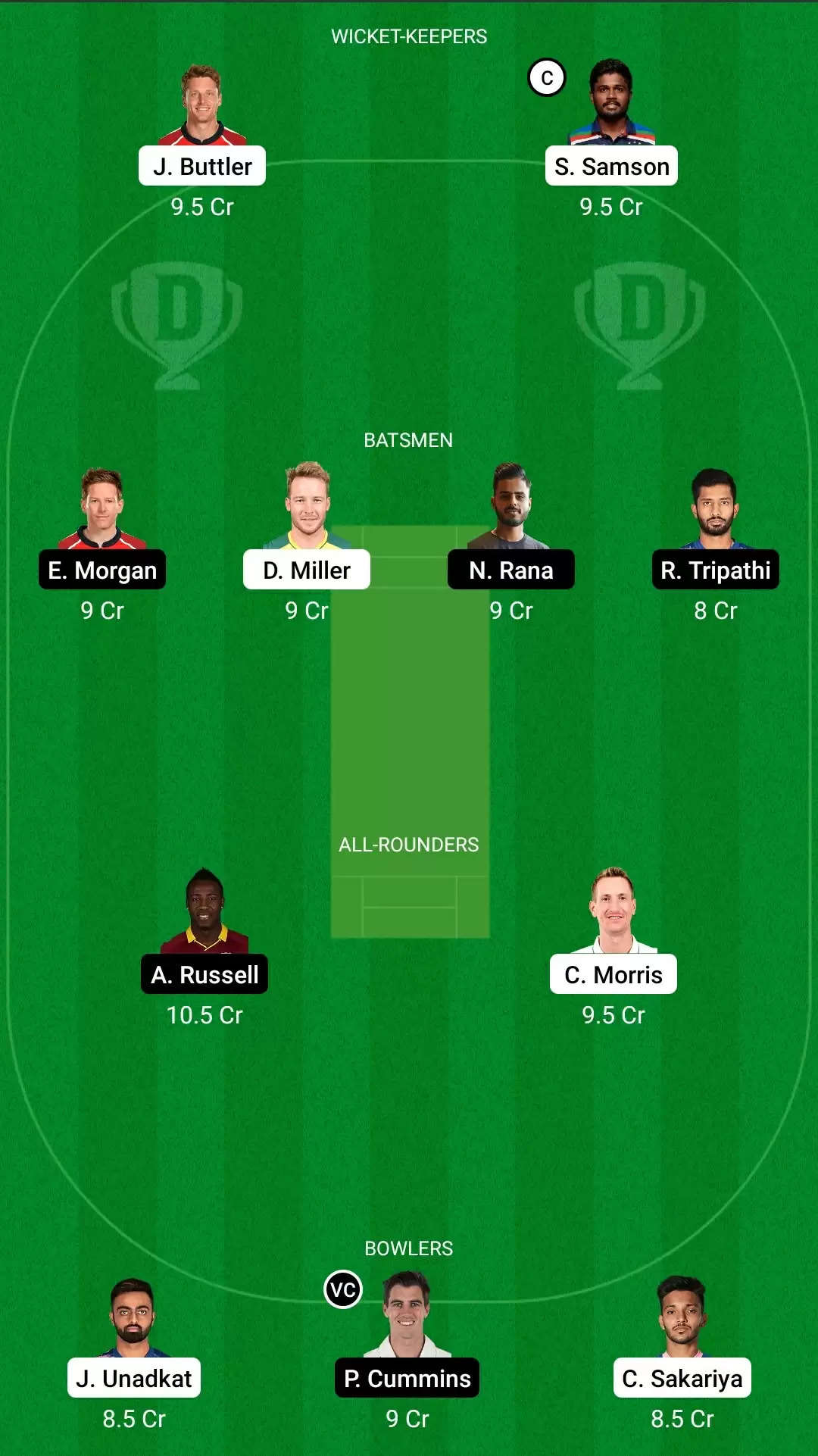 VIVO IPL 2021, Match 18: RR vs KKR Dream11 Prediction, Fantasy Cricket Tips, Team, Playing 11, Pitch Report, Weather Conditions and Injury Update