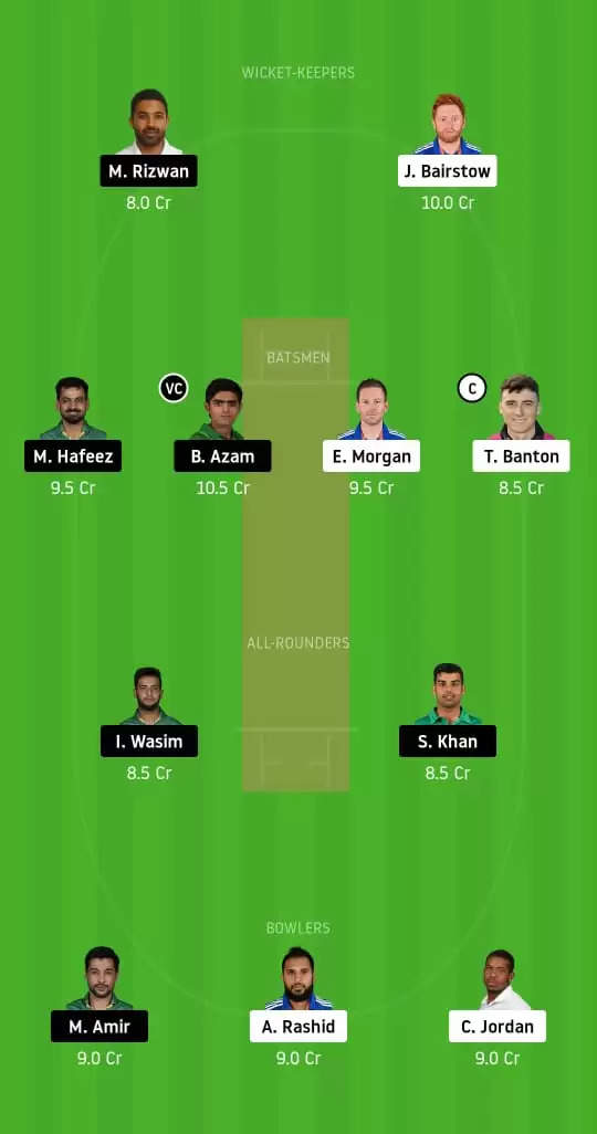 ENG vs PAK Dream11 Prediction: England vs Pakistan 3rd T20I Best Dream11 Team, Fantasy cricket preview and playing XI updates