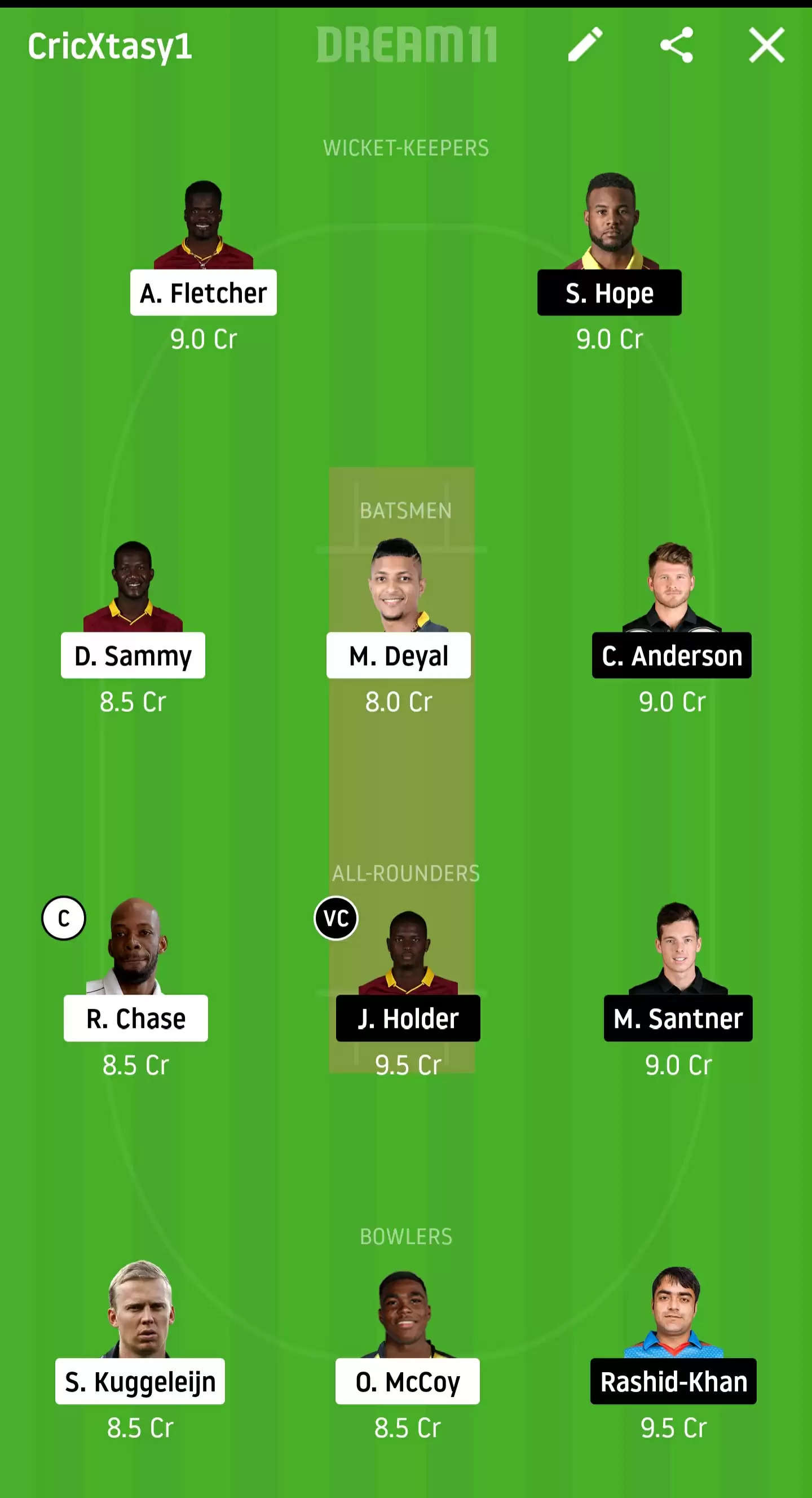 SLZ vs BAR Dream11 Team Prediction: St Lucia Zouks vs Barbados Tridents Best Dream11 Team, Fantasy Cricket Tips and Probable Playing XI | CPL 2020
