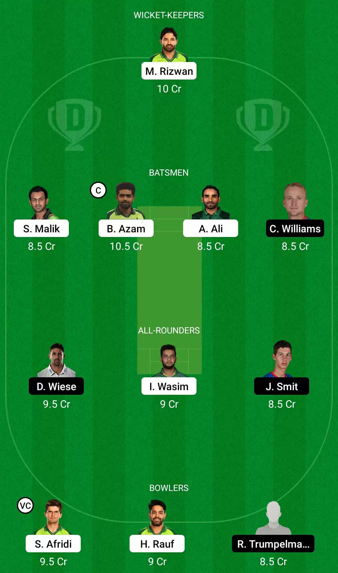 PAK vs NAM Dream11 Prediction for T20 World Cup 2021: Playing XI, Fantasy Cricket Tips, Team, Weather Updates and Pitch Report