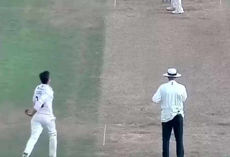 WATCH: Alastair Cook runs in from mid-off to bowl some dibbly dobbly medium pace