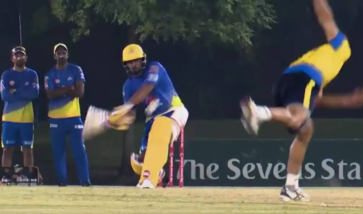 WATCH: Suresh Raina and Ambati Rayudu play delightful shots in CSK practice session