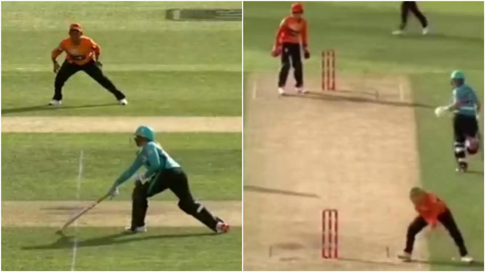 WATCH: Complete brainfade from lazy batter, and then bowler, forces Super Over in WBBL