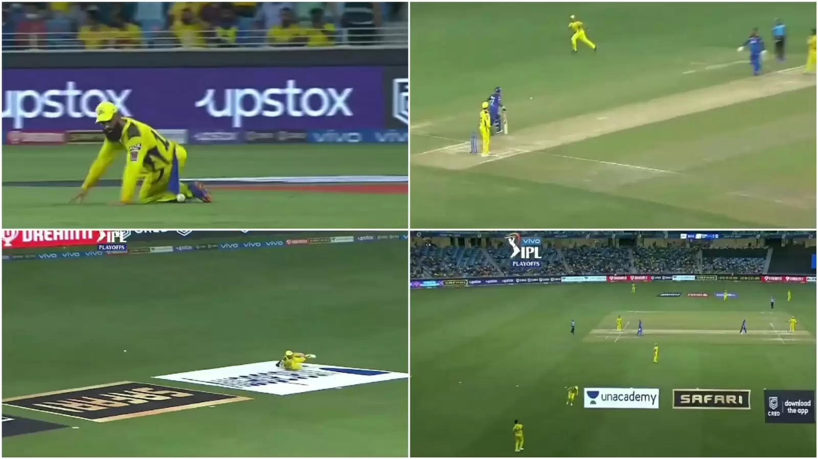 WATCH: Comedy of errors in the qualifier as CSK fielders throw the ball around