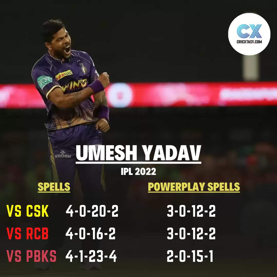 IPL 2022: Umesh Yadav redeeming himself as a powerplay beast for KKR