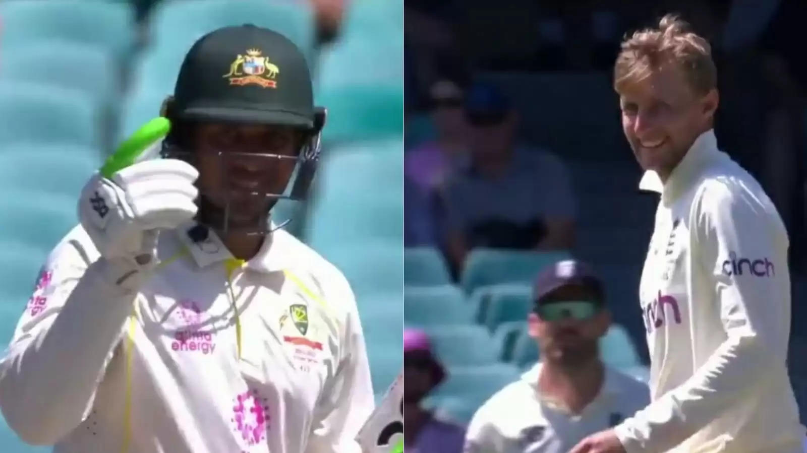 WATCH: Joe Root bounces Usman Khawaja; Aussie signals one for the over