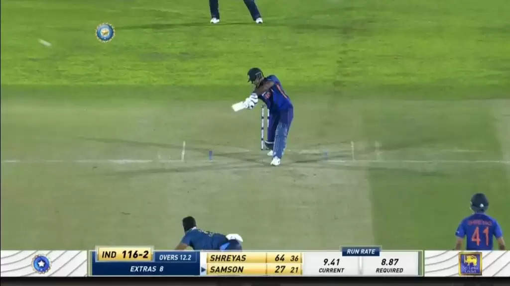 WATCH: Brilliant Sanju Samson goes 4, 6, 6, 6 to turn around slow start in IND vs SL T20I