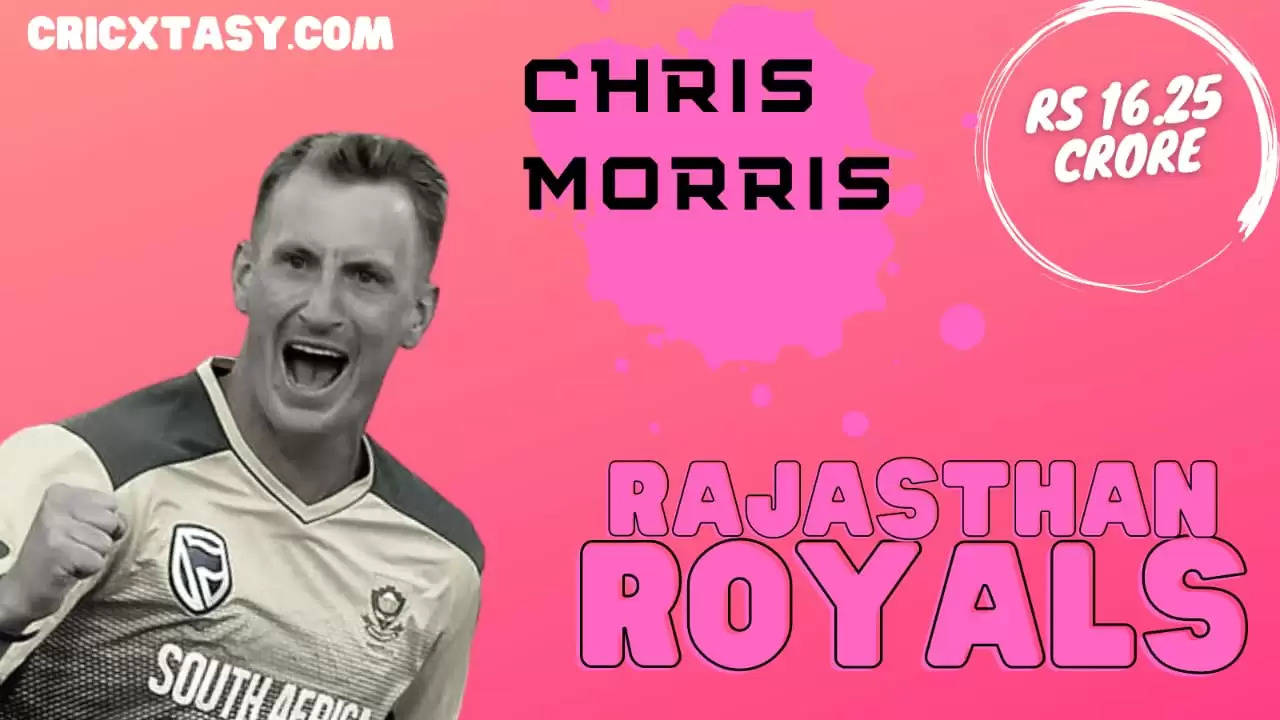 IPL 2021 Auction | Chris Morris becomes the most expensive IPL purchase as Rajasthan Royals buy him for INR 16.25 Crores