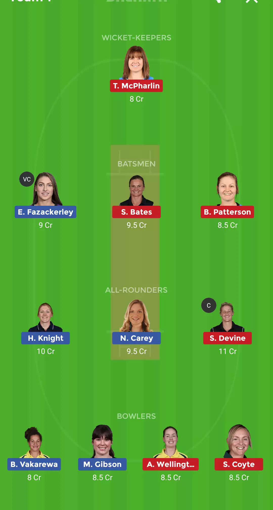 Hobart Hurricanes Women vs Adelaide Strikers Women Dream11 Prediction, WBBL 2019, Match 45:  Fantasy Cricket Tips, Playing XI, Team, Pitch Report and Weather Conditions