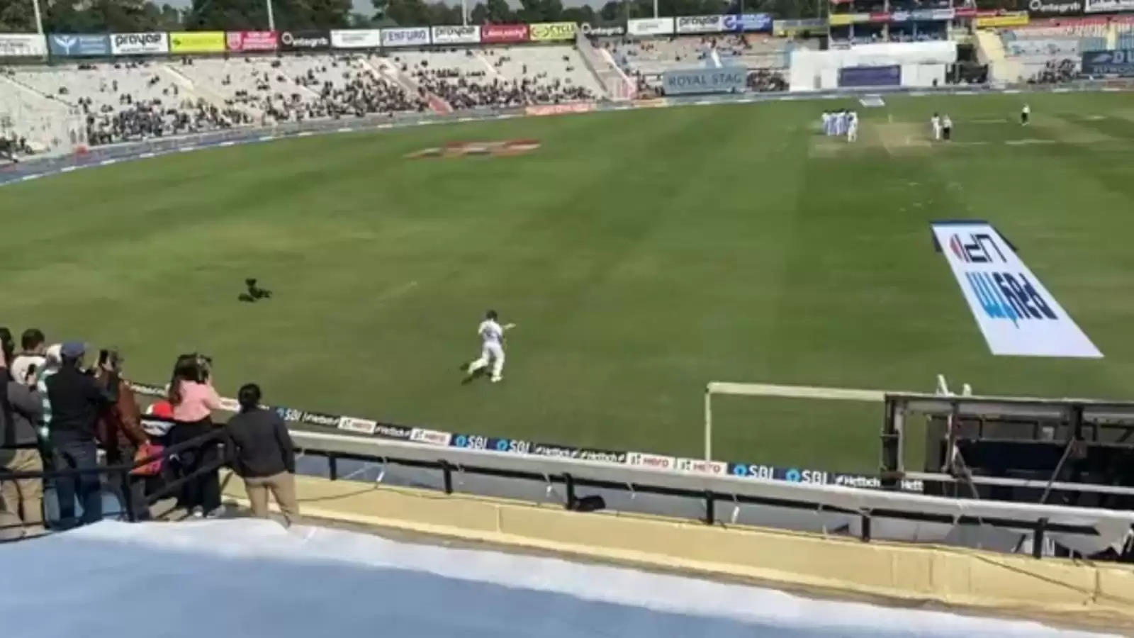 WATCH: Mohali crowd roars as Virat Kohli walks in to bat in his 100th Test