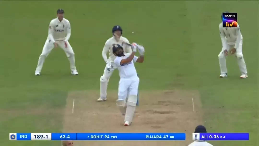 WATCH: Rohit Sharma’s majestic six to bring up his first overseas Test Hundred