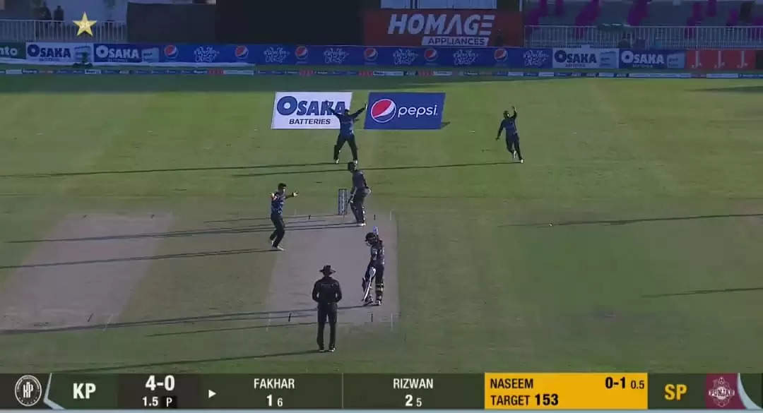 WATCH: Naseem Shah’s unplayable over to Fakhar Zaman & Rizwan in the National T20 Cup