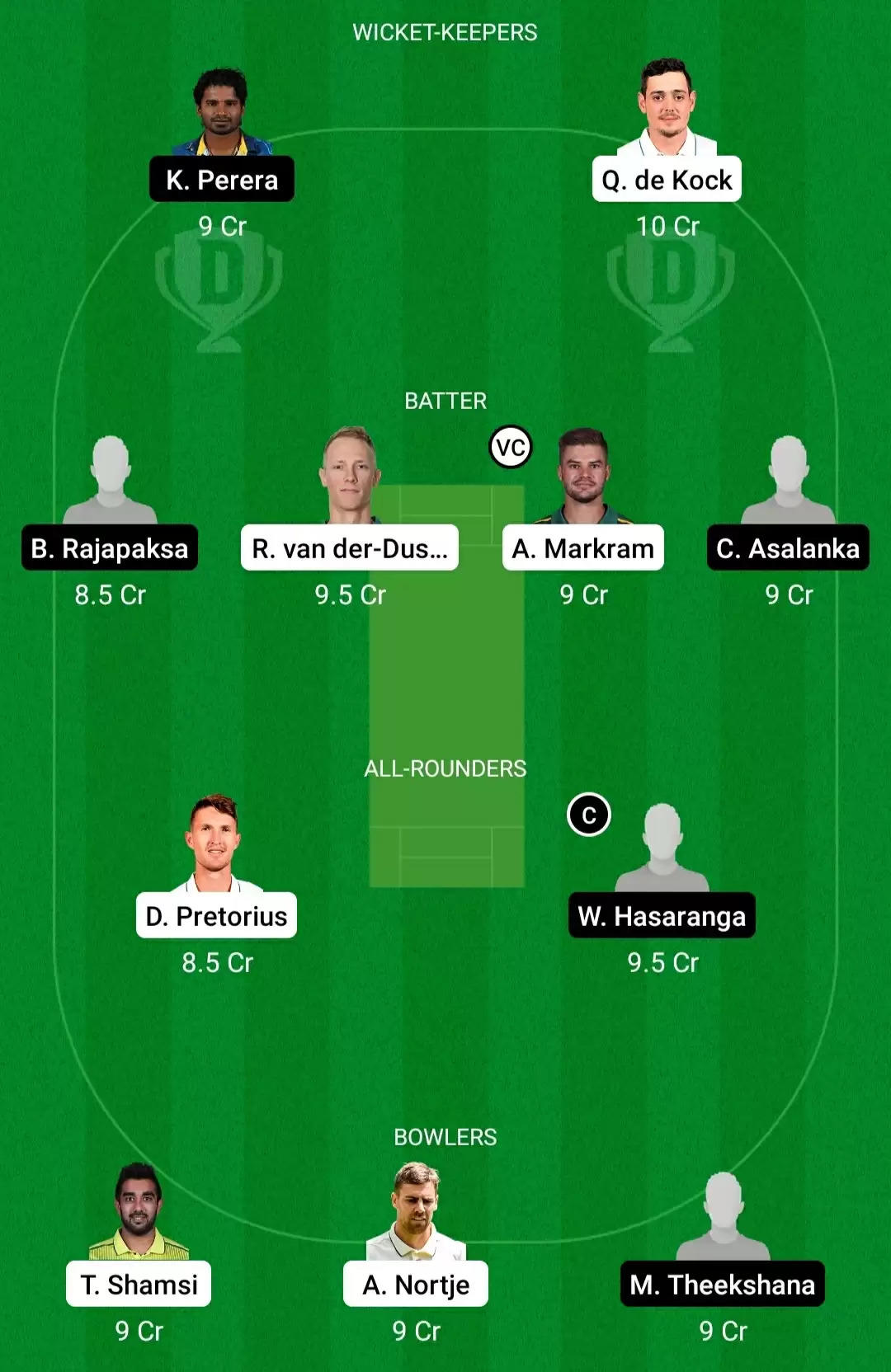 SA vs SL Dream11 Prediction for T20 World Cup 2021: Playing XI, Fantasy Cricket Tips, Team, Weather Updates and Pitch Report