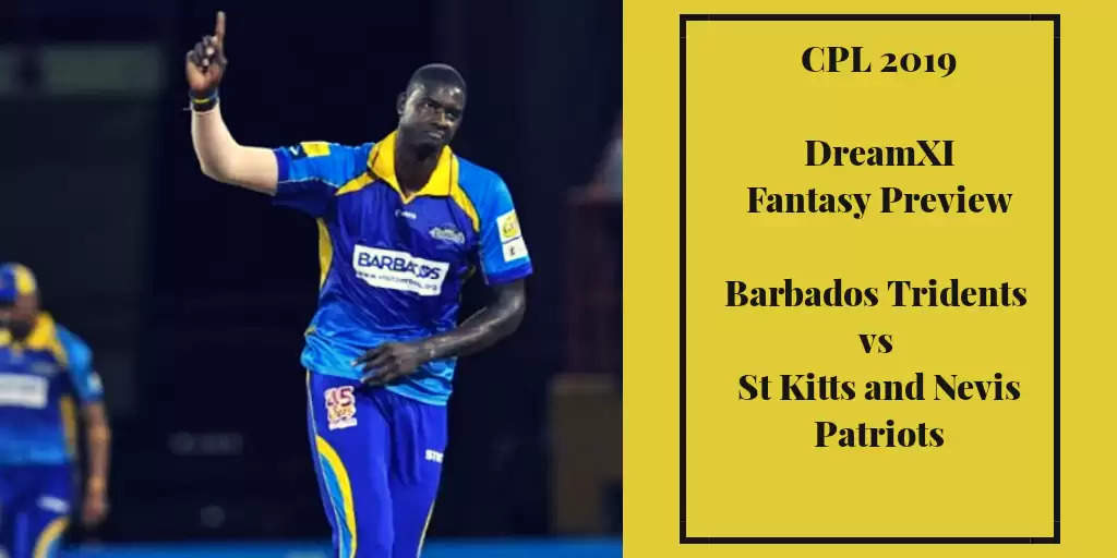 CPL 2019: BAR vs SKN Dream11 Fantasy Cricket Tips, Playing XI, Pitch Report, Team and Preview