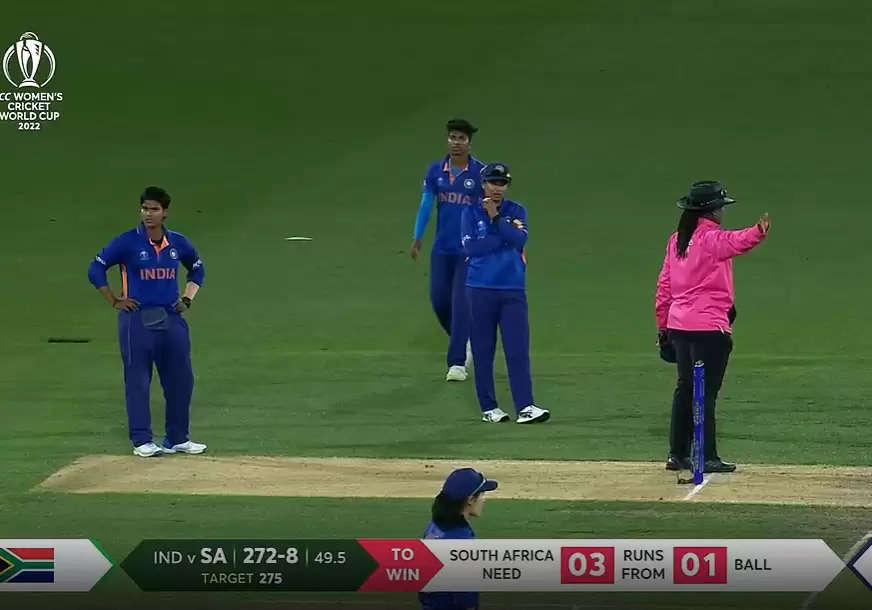 Watch: Deepti Sharma’s costly no-ball that crushed India’s World Cup dreams