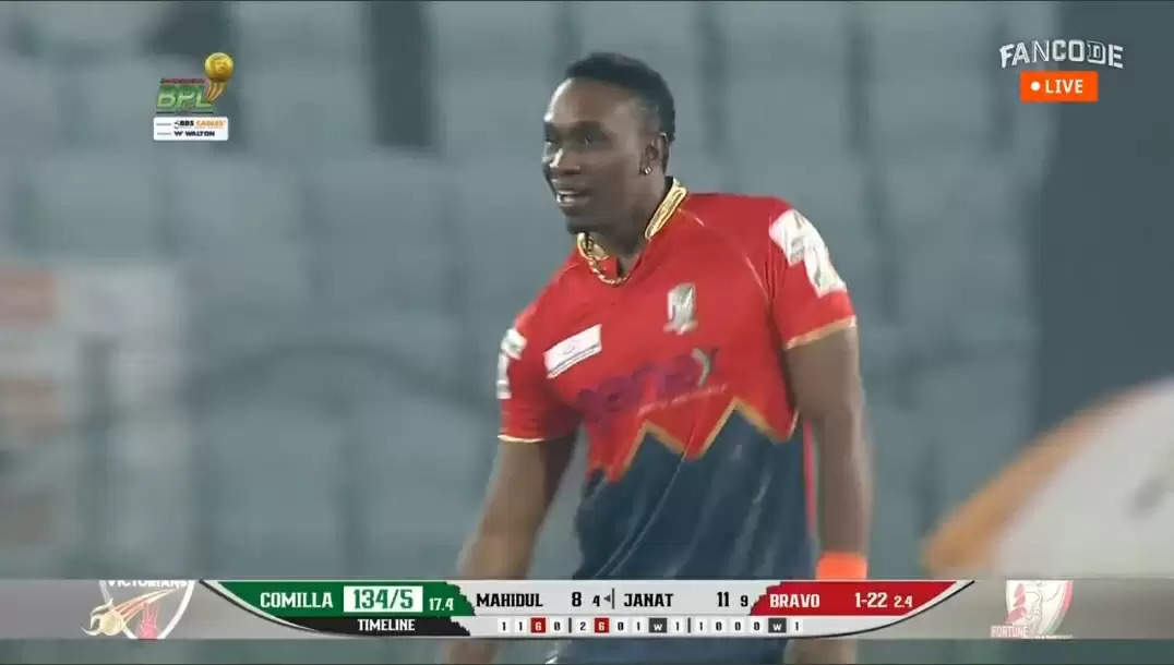 WATCH: Dwayne Bravo celebrates wicket with Allu Arjun’s trending Srivalli step from ‘Pushpa: The Rise’ in BPL 2022
