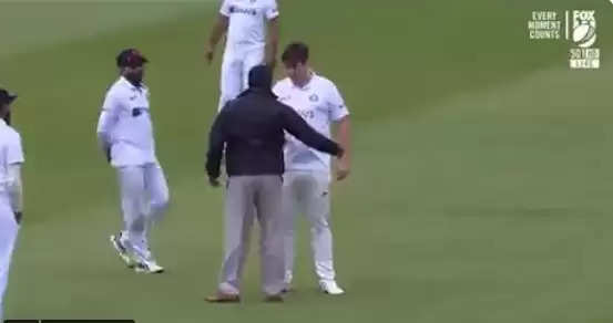 WATCH: India’s jersey No.69 takes the field; proves to be pitch invader