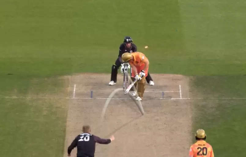 The Hundred: WATCH – Matt Parkinson invokes ‘Shane Warne’, gets Chris Cooke out with a peach