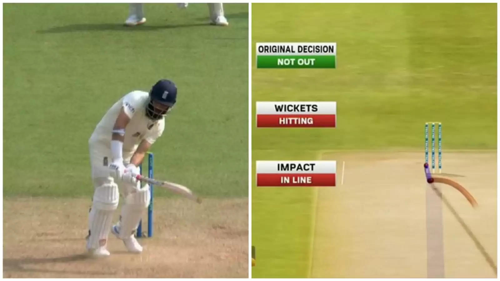 Jasprit Bumrah traps Moeen Ali in front; nobody appeals but ball tracking shows all reds