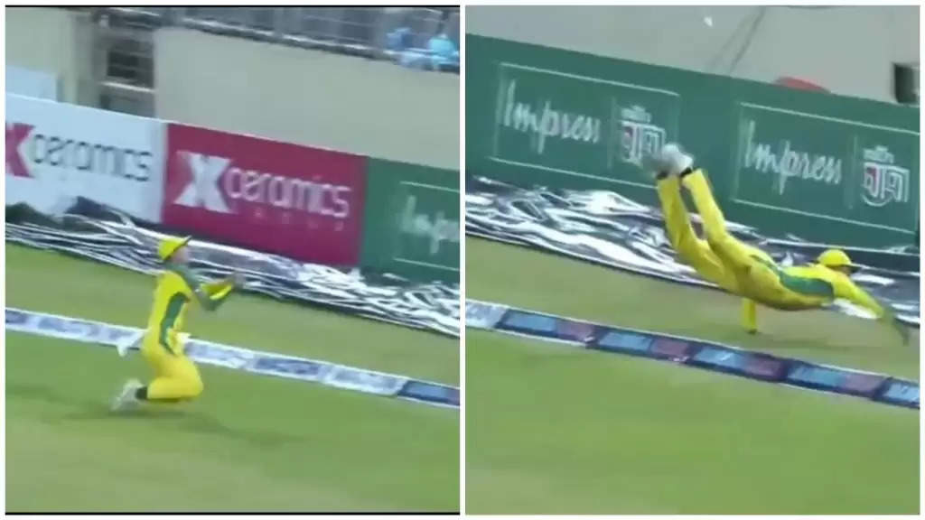 Watch: Alex Carey takes a catch, dives over rope and concedes six; Afif Hossain capitalises and wins game for Bangladesh