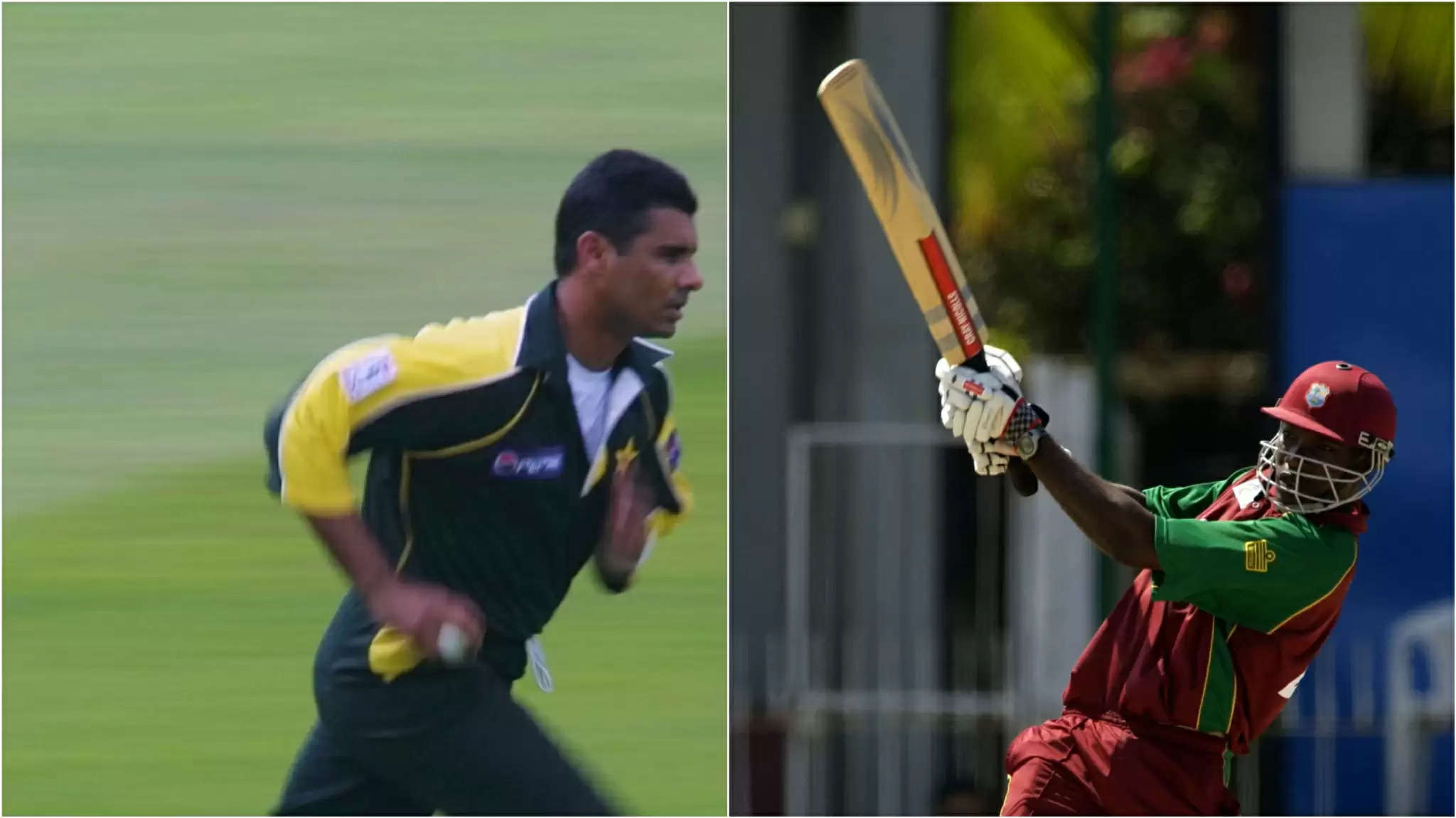 WATCH: Young Chris Gayle smashes Waqar Younis’s bouncer out of the stadium
