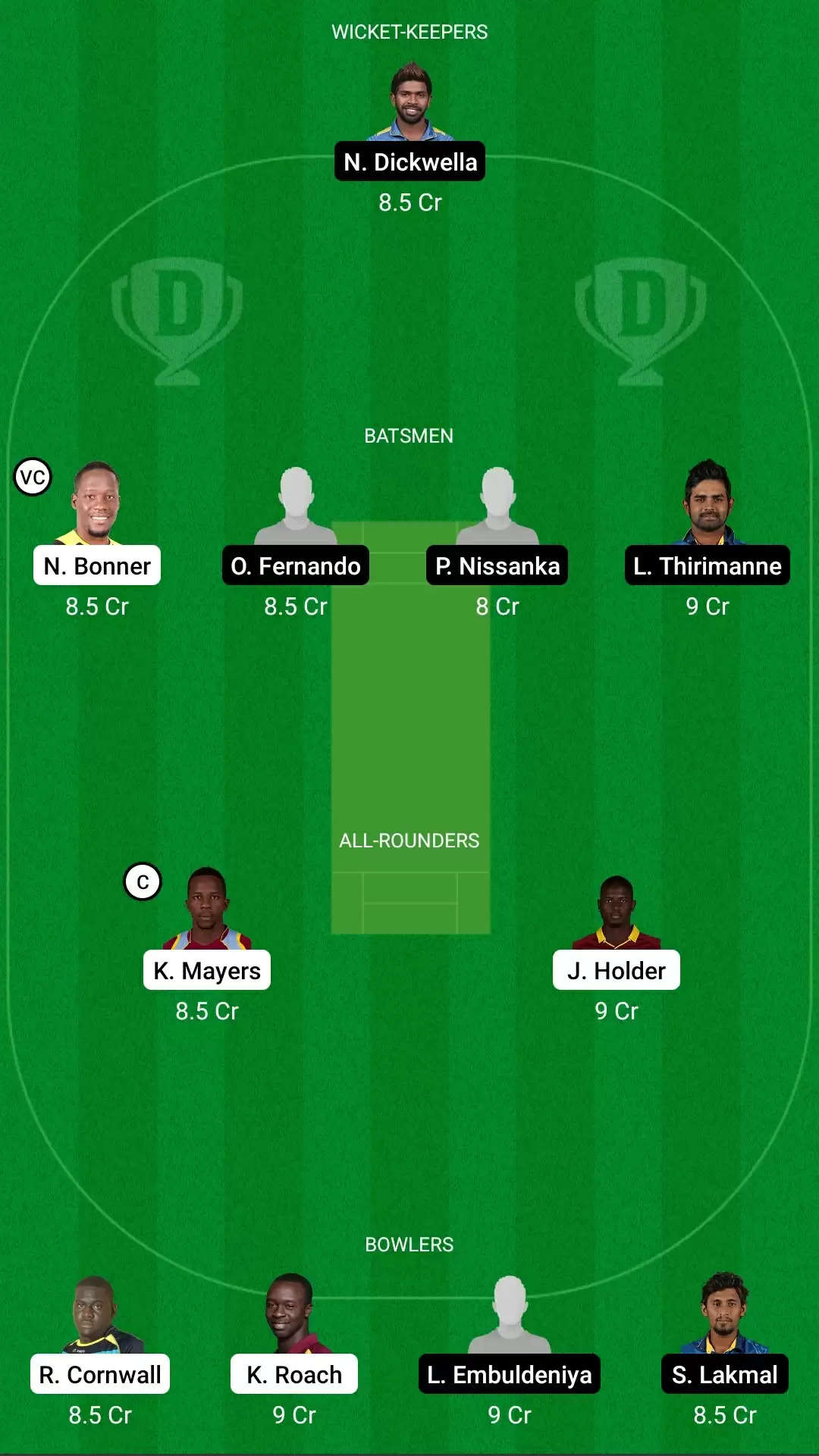 2nd Test | WI vs SL Dream11 Prediction, Fantasy Cricket Tips, Team, Playing 11, Pitch Report, Weather Conditions and Injury Update