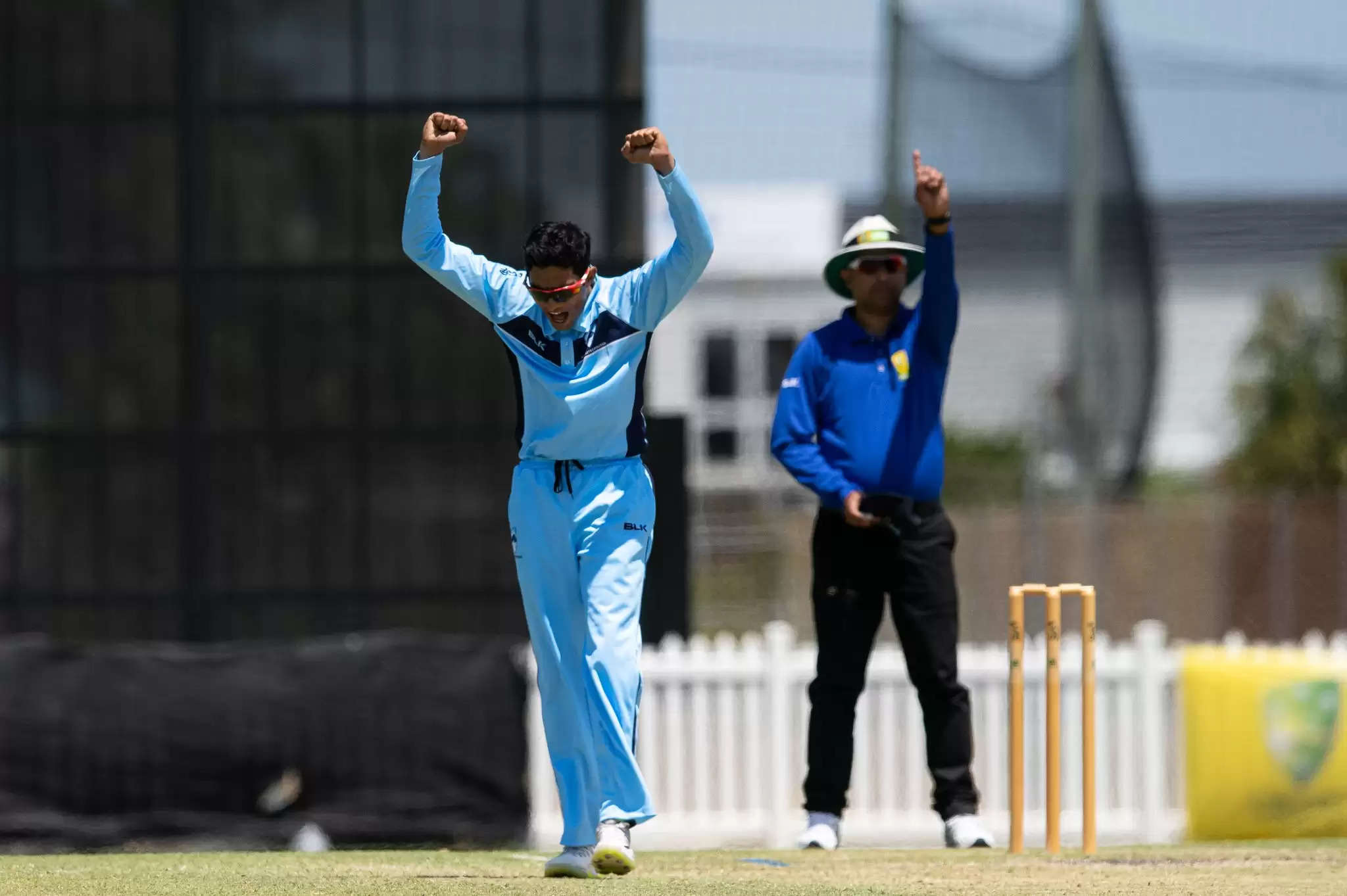 WATCH: Ambidextrous India-born Australia U19 spinner Nivethan Radhakrishnan bowls dream ball in U19 WC opener