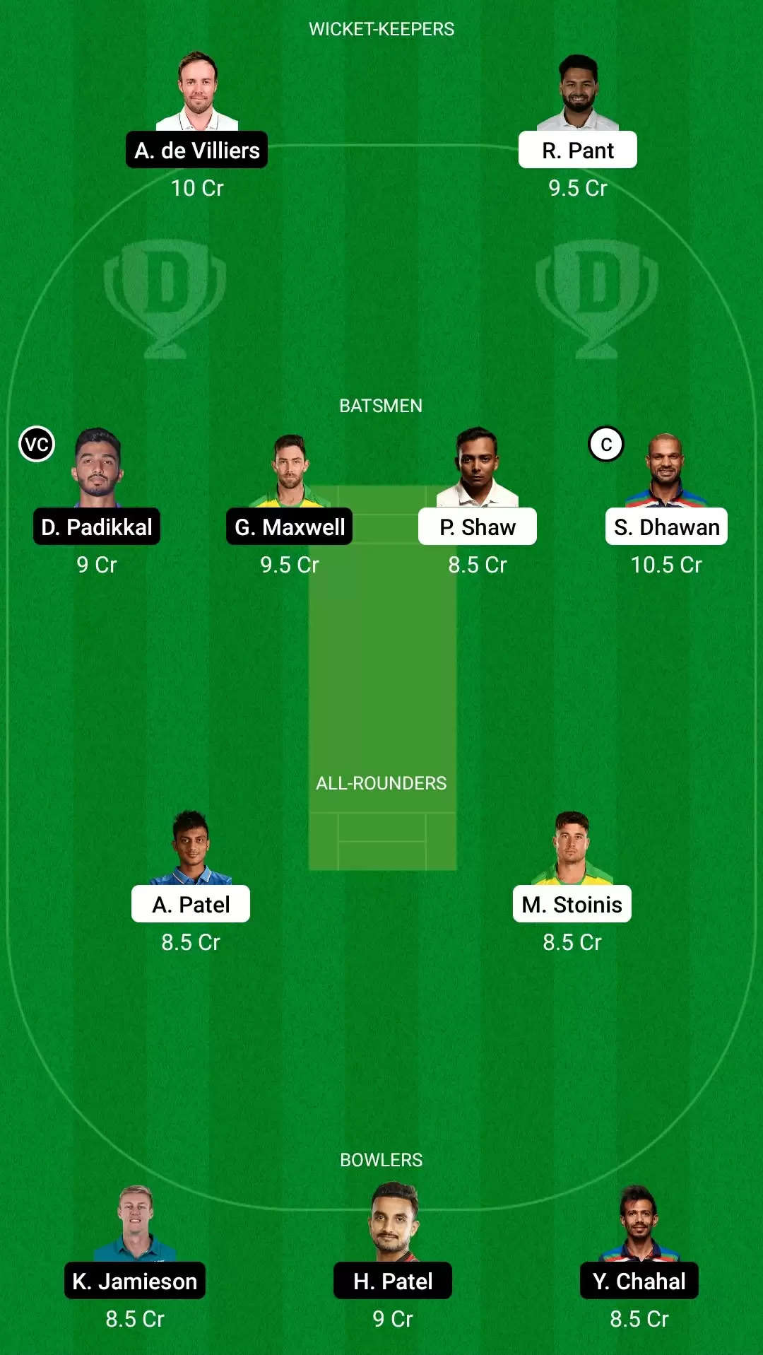 VIVO IPL 2021, Match 22: DC vs RCB Dream11 Prediction, Fantasy Cricket Tips, Team, Playing 11, Pitch Report, Weather Conditions and Injury Update