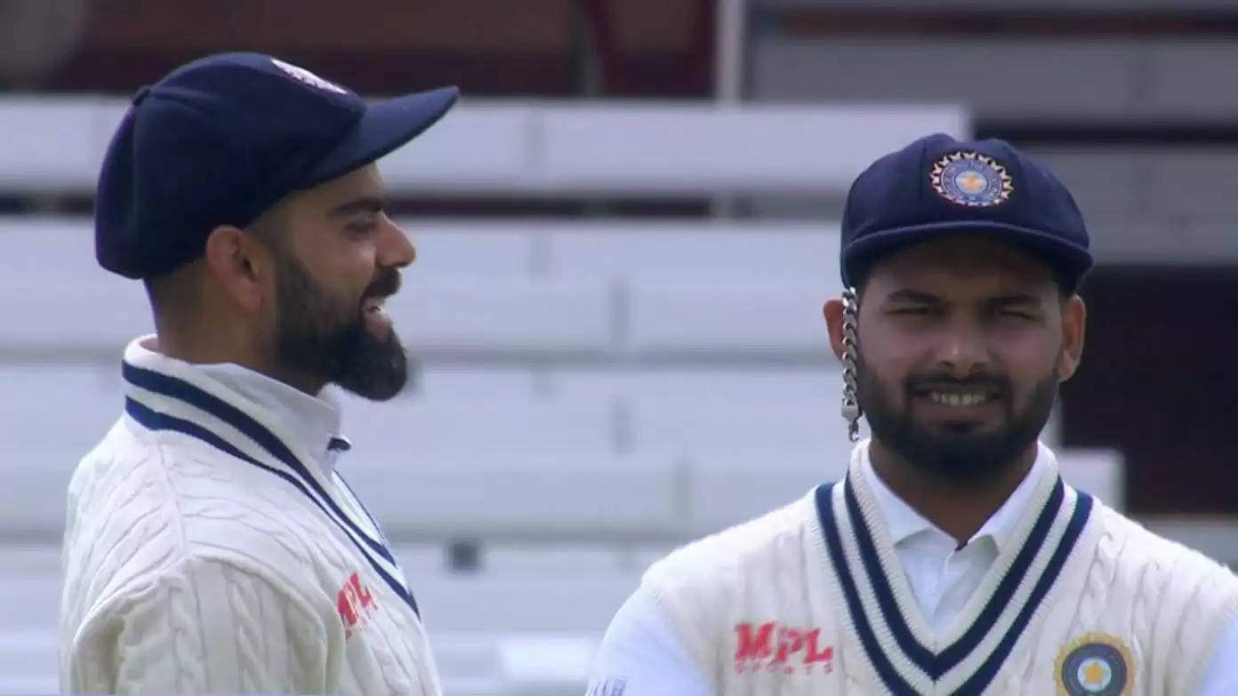 Watch: Cheerful Kohli playfully hangs bracelet on Rishabh Pant’s ears as India’s bowlers fire missiles